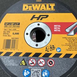 DeWalt Metal Cutting Wheel 