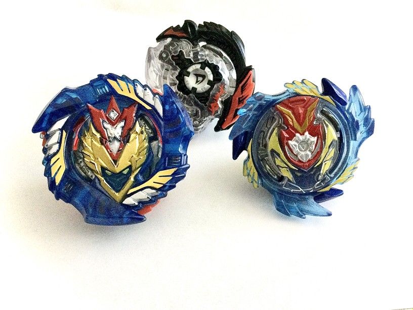 Hasbro BEYBLADES: Krusher Doomscizor, Turbo Valtryek V3, and Strike Valtryek V3