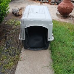 Large dog kennel