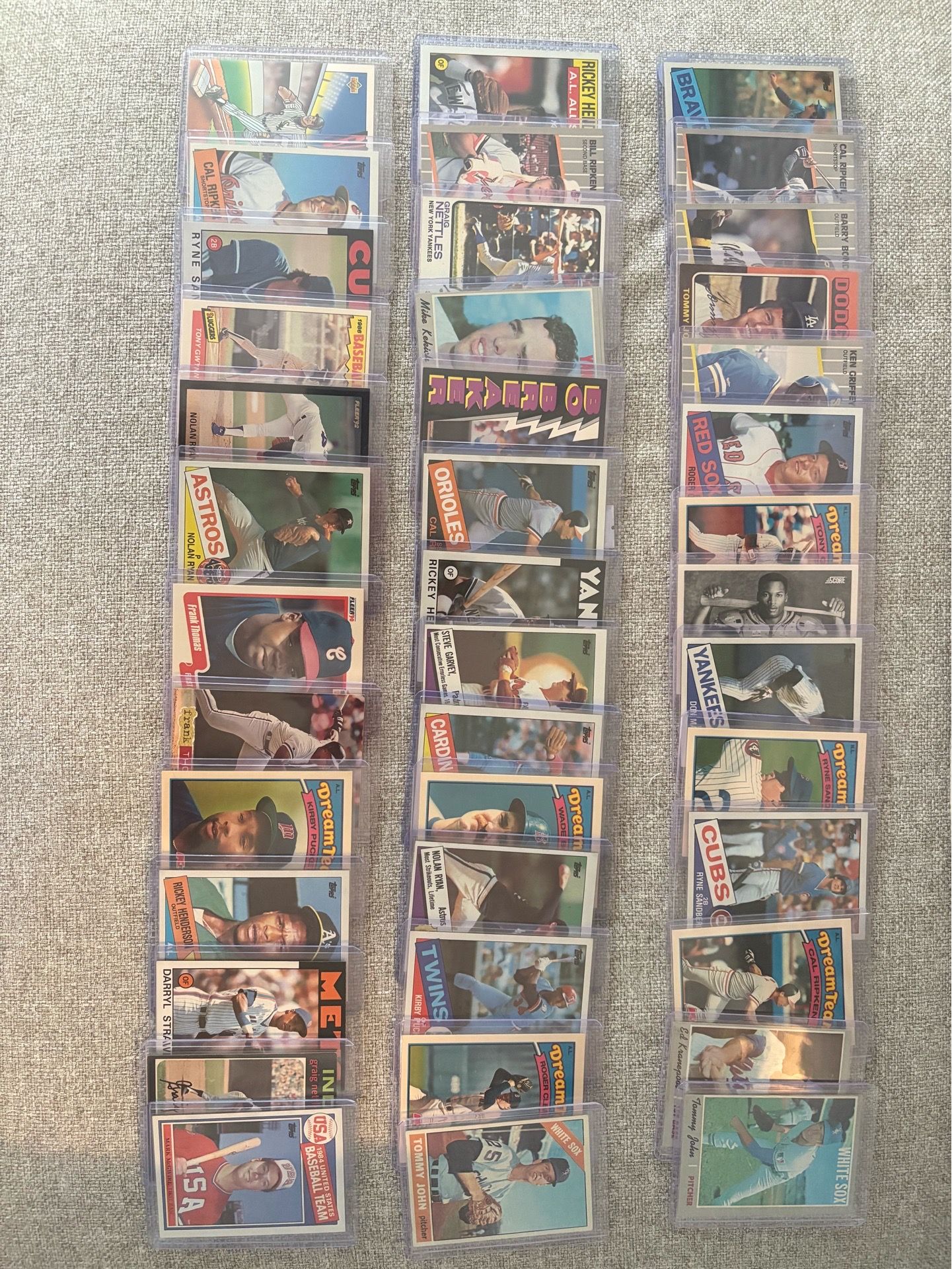 Baseball cards