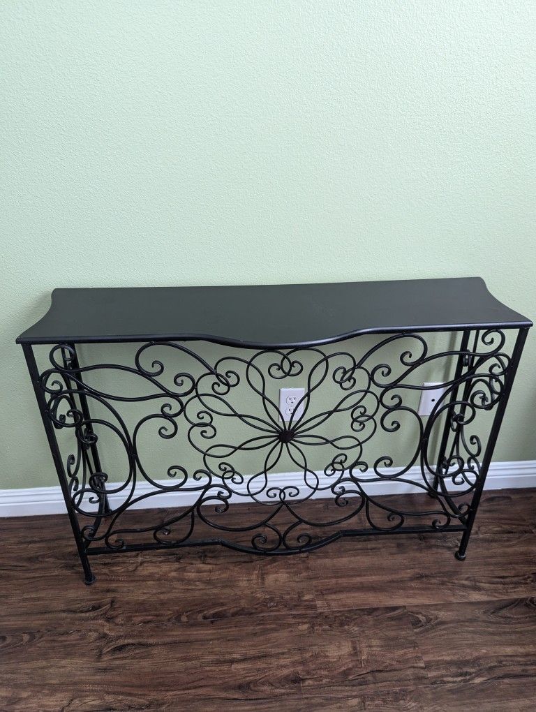 Metal Entry Table Console Table