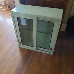 Still available! Antique Medical Cabinet