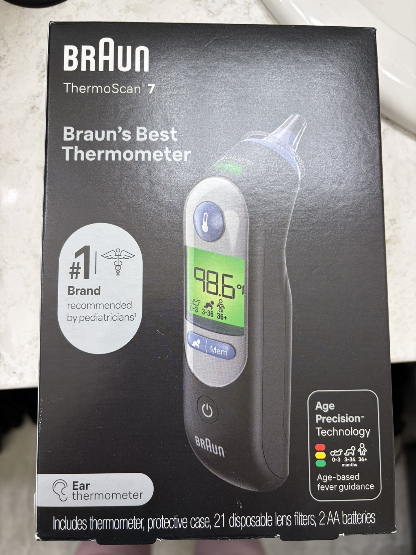 Braun Thermoscan 7 Thermometer 