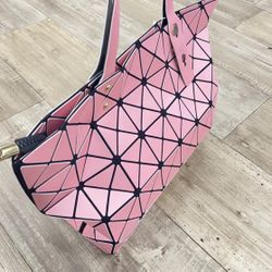 Pink Texturized Fashion Shoulder Bag