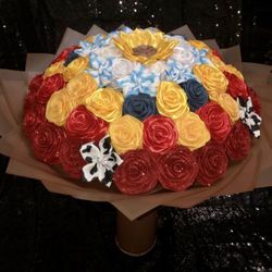 Eternal Rose Bouquet Woody And Jessie Theme 