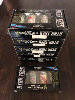 Star Trek Shot Glasses