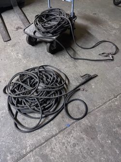 200’ Heavy-Duty Welding Leads – Stinger & Ground Clamp