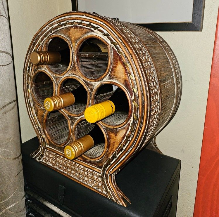 Home Wine Rack: Rare, Sturdy, Timeless, Natural Materials