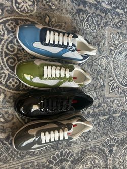 Prada American cup sneakers sizes 9-12.5