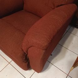 Burgundy Recliner 