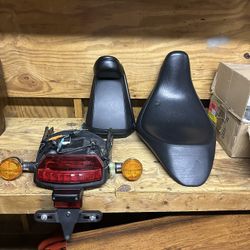 Honda Fury Seat And Tail Light Assembly 