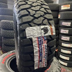 35x12.50r18 Arroyo R/T  ( 4 NEW TIRES ) INSTALLED & BALANCED. ✅