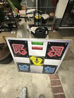 L-Tek 5 Panel Dance Pad Pump It Up (PIU)