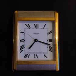 Cartier Tank Clock 