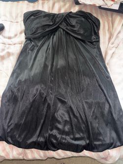 Forever 21 Strapless Satin Dress Size L