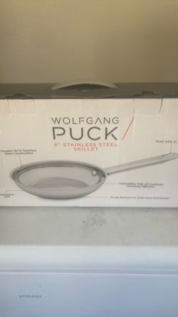 Wolfgang puck 8 inch stainless steel skillet New inbox