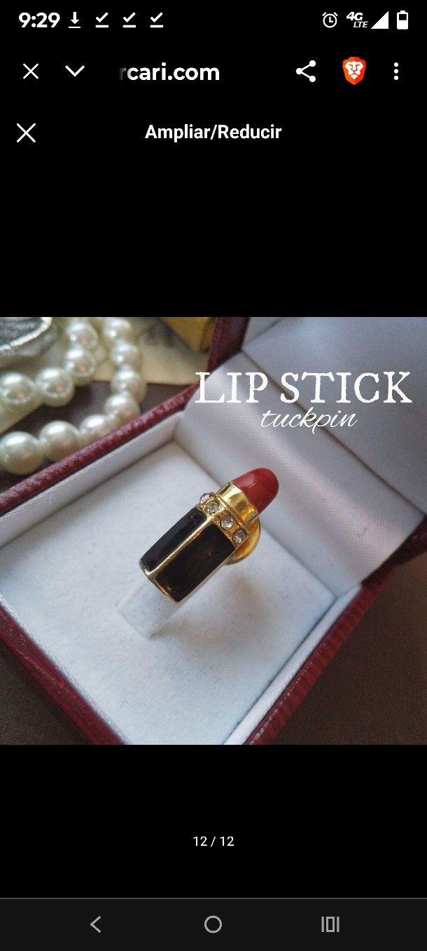 Lip Stick Tuckpin