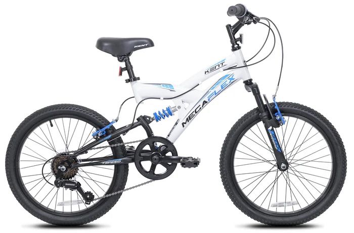 Kent 20-Inch Mega Flex Girls' Bike(White)