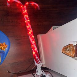 3 Candy Cane Set 26” Long (tall)