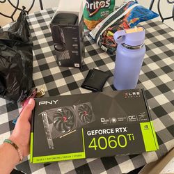 Nvidia 4060 Ti Graphics Card  Black 8gb