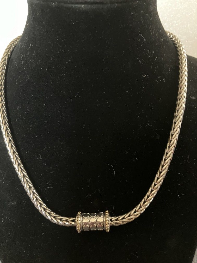 Silver Magnetic Neckace