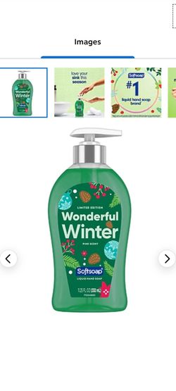 Softsoap Limited Edition Wonderful Winter Liquid Hand Soap, Pine Scent, 11.25 fl oz.