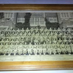 Tolleston High School Indiana Graduates 1944 Flanders Framed Photo