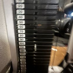 200 lb Lat Pulldown / Low Row Machine 
