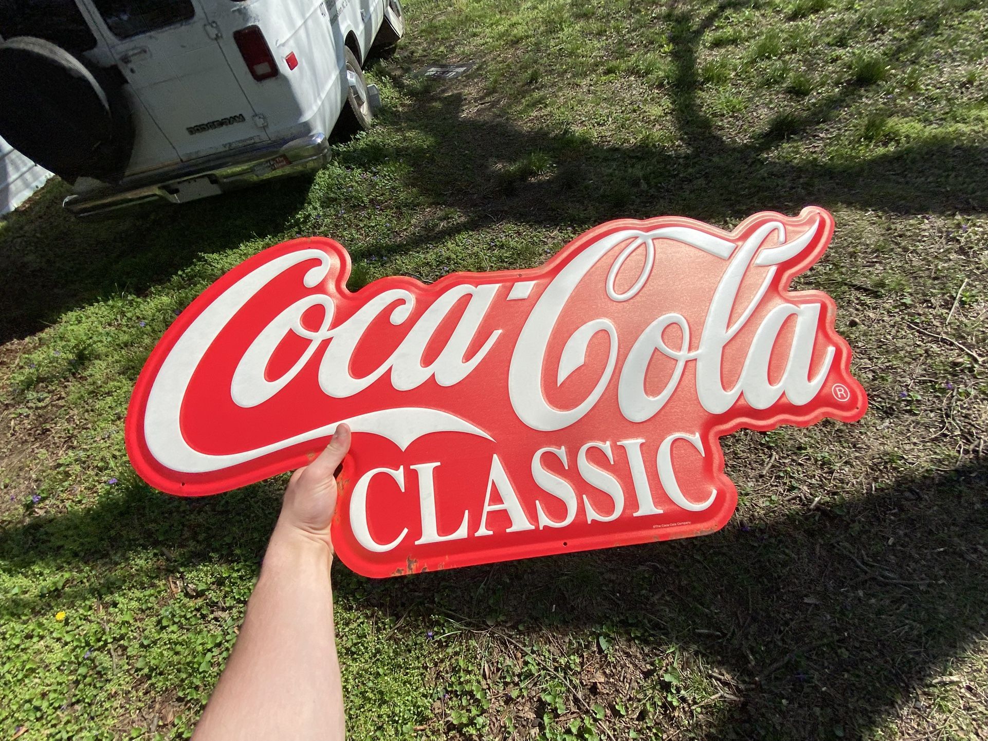 Coca Cola 3ft Metal Signs 3ft