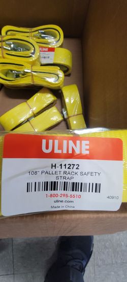 Uline h-11272 pallet rack safety strap