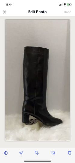 Vantage I. Miller Women Leather Boots Size 39 AA Made In Italy