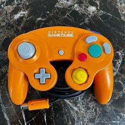 Nintendo GameCube Orange Spice Controller