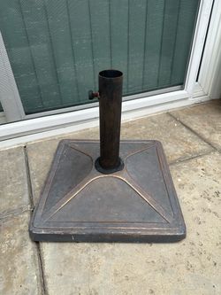 Heavy Patio Umbrella Base Stand