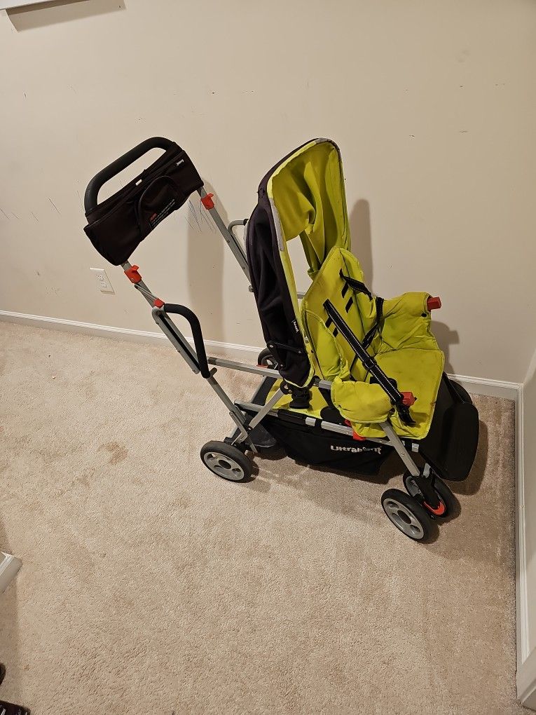 Joovi Caboose Sit And Stand Double Stroller