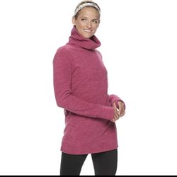 Tek Gear Micro Cowl Neck Tunic Women’s L