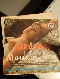 Mario Abbate Vinyl 7" Single – Vis Radio