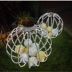 Christmas Outdoor Decorations Balls Set Of 3