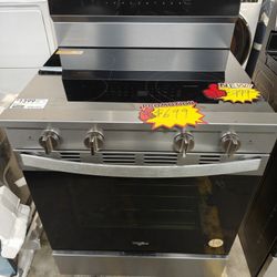 Whirlpool 30inch electric stove