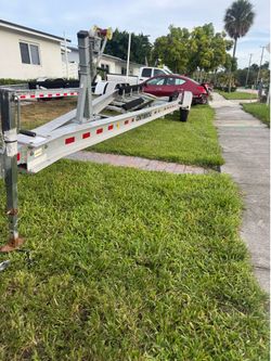 Boat trailer triple axles 18000 pounds