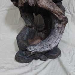 Log /tree Water Fountain.  