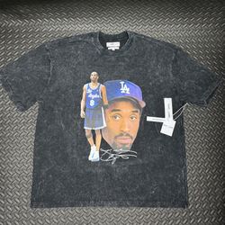Kobe Bryant Graphic Vintage Wash T Shirt Size XL 