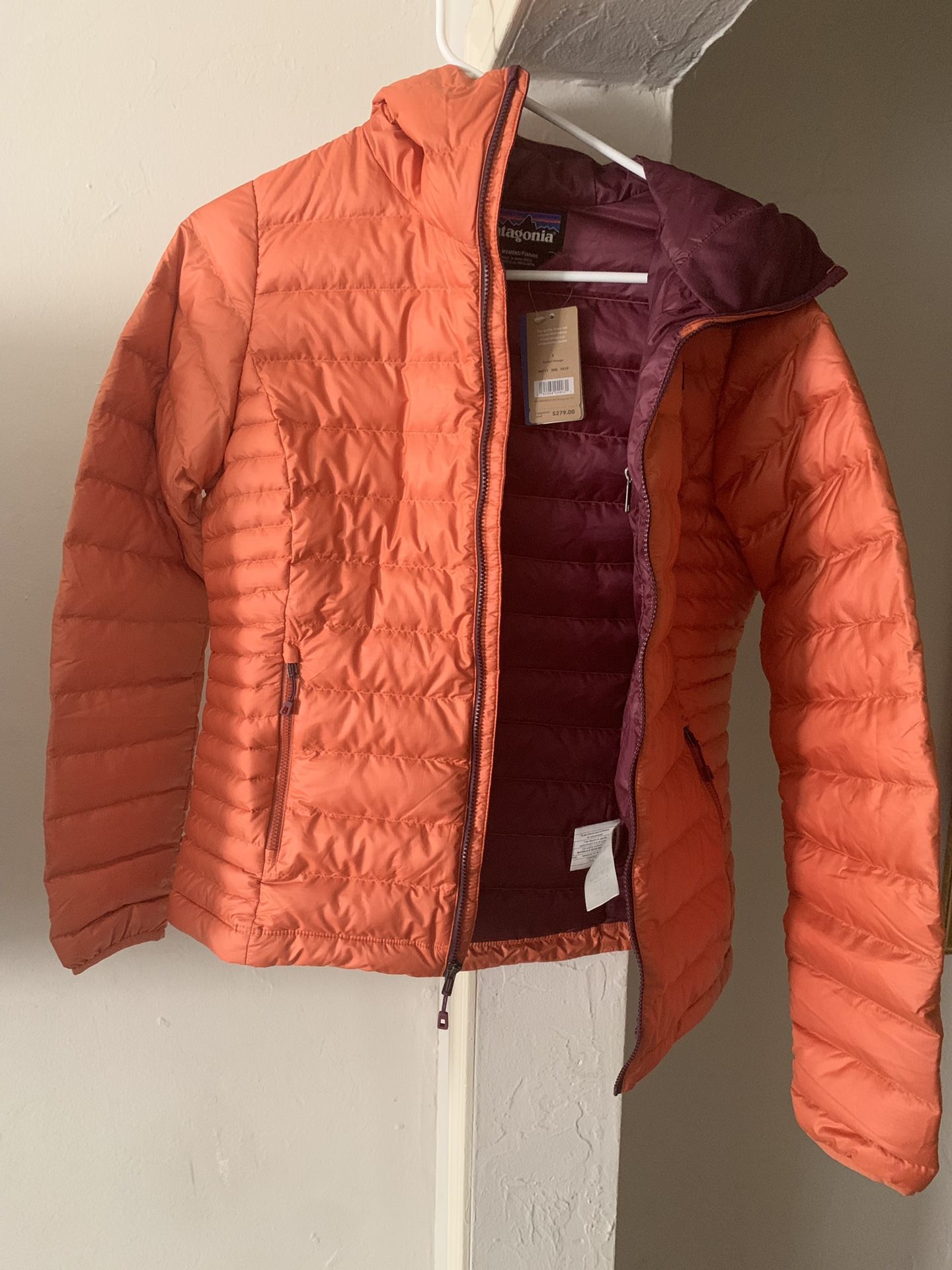 Orange Patagonia jacket