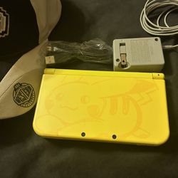  Nintendo Pikachu Yellow Edition New Nintendo 3DS XL