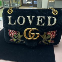 Gucci Velvet Bag