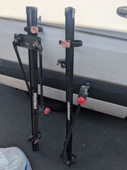 Yakima raptor aero bike rack Lot Of 2 Pair Roof Top Lock