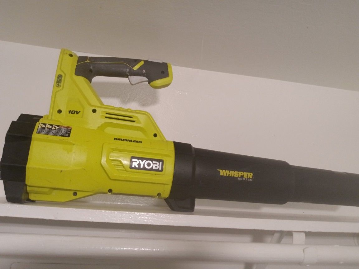 Ryobi 18V ONE+ Cordless Brushless HP Whisper Blower