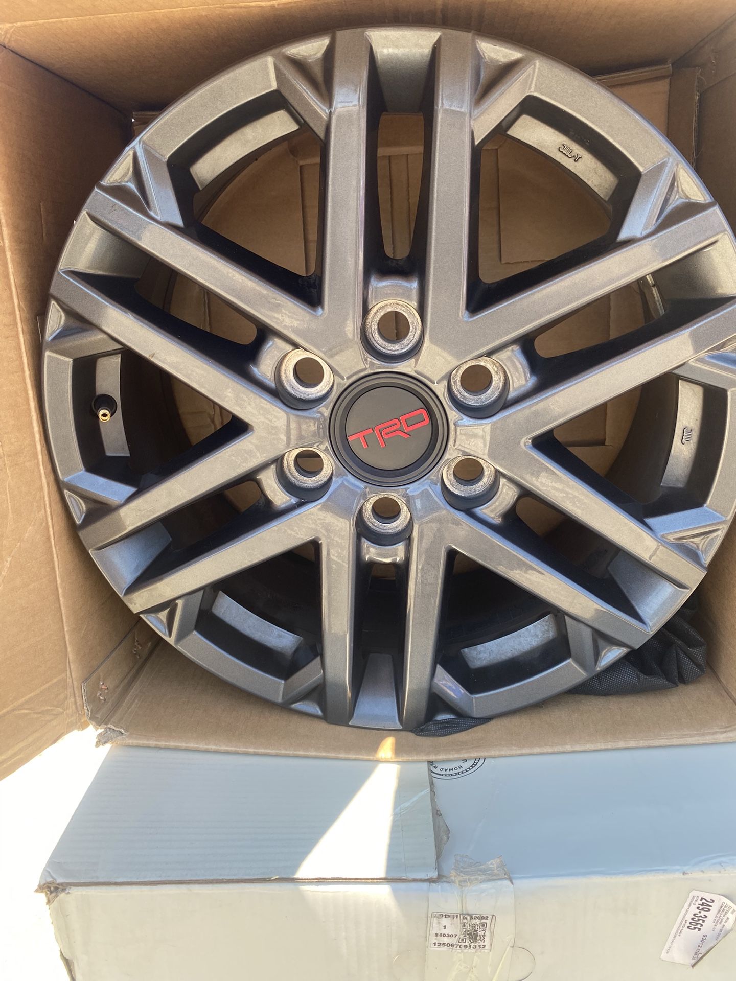 Toyota TRD 18 Inch Four Rims