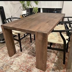 CB2 Blox Dining Table 63”