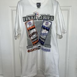 Vintage San Francisco Giants Shirt NWTS Size L 90s MLB LA DODGERS PRO PLAYER
