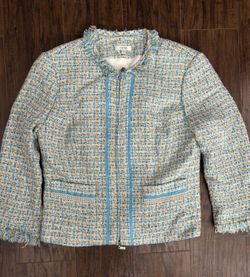 Cachè Fringe Rhinestone Women’s Blazer